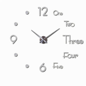 Horloge Murale <span class=keywords><strong>Reloj</strong></span> De Pared sin marco Diy <span class=keywords><strong>Reloj</strong></span> De Pared 130cm 3D espejo <span class=keywords><strong>Reloj</strong></span> de pared grande silencioso <span class=keywords><strong>reloj</strong></span> De pared pegatina para decoración del hogar - Product Image 2