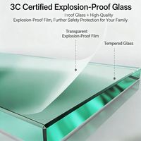 Rideau de douche coulissant en verre trempé artistique de 8 mm, durable, écologique, sur mesure, avec cadre en acier inoxydable, design moderne, facile à nettoyer