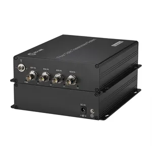 Conversor SDI de fibra óptica extensor 1080P60Hz de modo único SDI de 1 núcleo para fibra