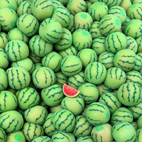 Jouet anti-stress ultime en caoutchouc changeant de couleur, motif pastèque, blague peau de banane, à rebond lent, pour réduire la pression, 14 ans et plus