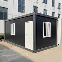 Maisons conteneurs modulaires préfabriquées de luxe, portables et démontables, à assembler, deux chambres, style minimaliste, 10ft, 20ft, 40ft