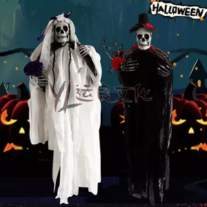 DS-QDGW-059 Prop rumah hantu horor profesional badut menakutkan dengan kelabang hantu - Product Image 5
