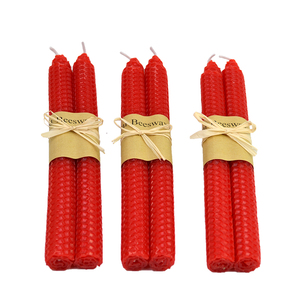 Candele da Chiesa Artigianali in Cera d'Api Naturale con Stoppino in Cotone, Vendita all'Ingrosso - Product Image 3