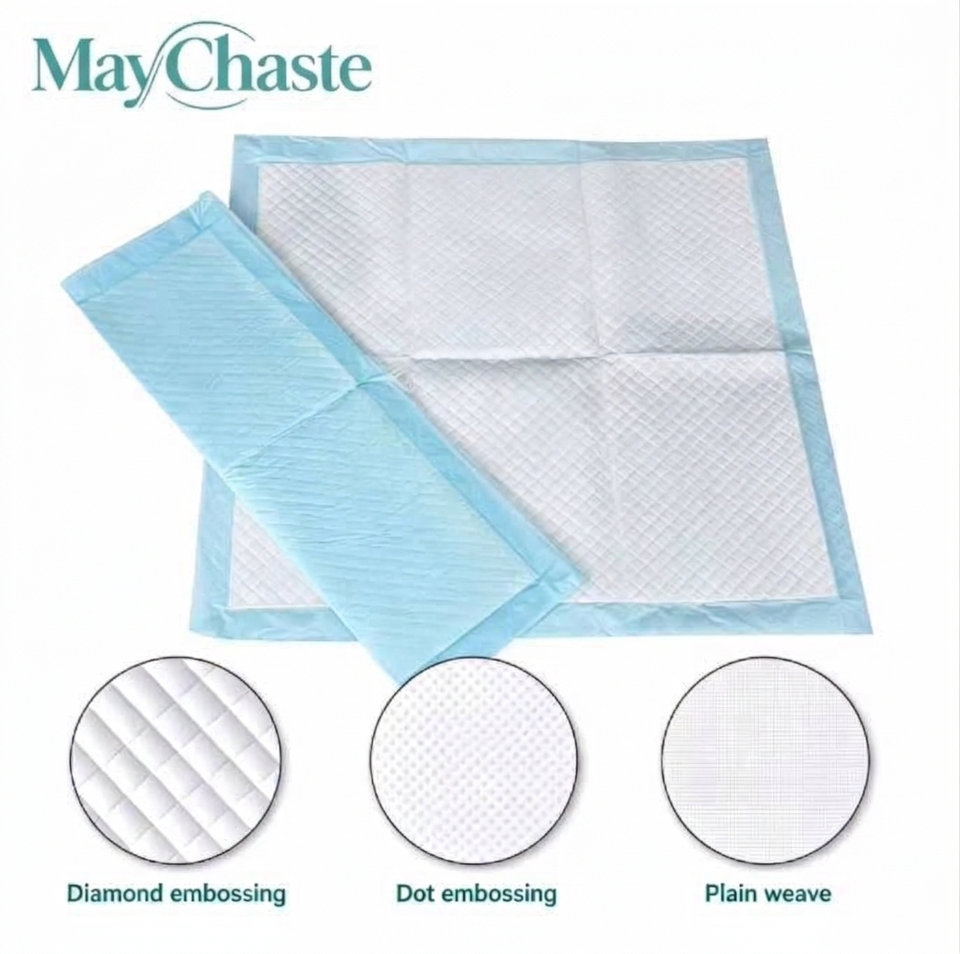 Maychaste OEM Certified Adult Nursing Underpads Disposable Incontinence ...