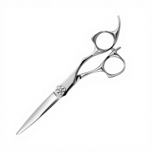 Tijeras de Corte de Pelo de Acero Inoxidable 440C de 6 Pulgadas, Borde Recto, para Hombres y Mujeres, Salón de Belleza - Product Image 2