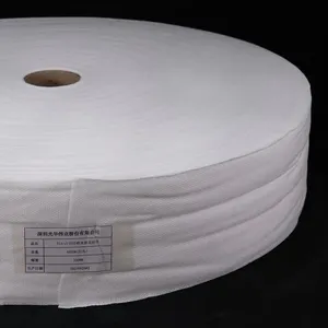 ESUN nóng bán PLA spunlace không dệt vải cuộn nguyên liệu cho khăn lau ướt