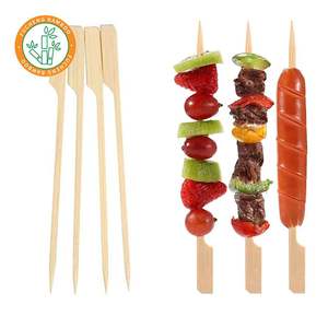 Round Bamboo Sticks Teppo Shaped Skewers - Product Image 1