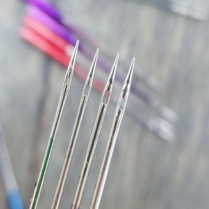 Hax1 Sewing Machine Needle 65/9 75/11 90/14 100/16 Anti Jump For Elastic Fabric - Product Image 3