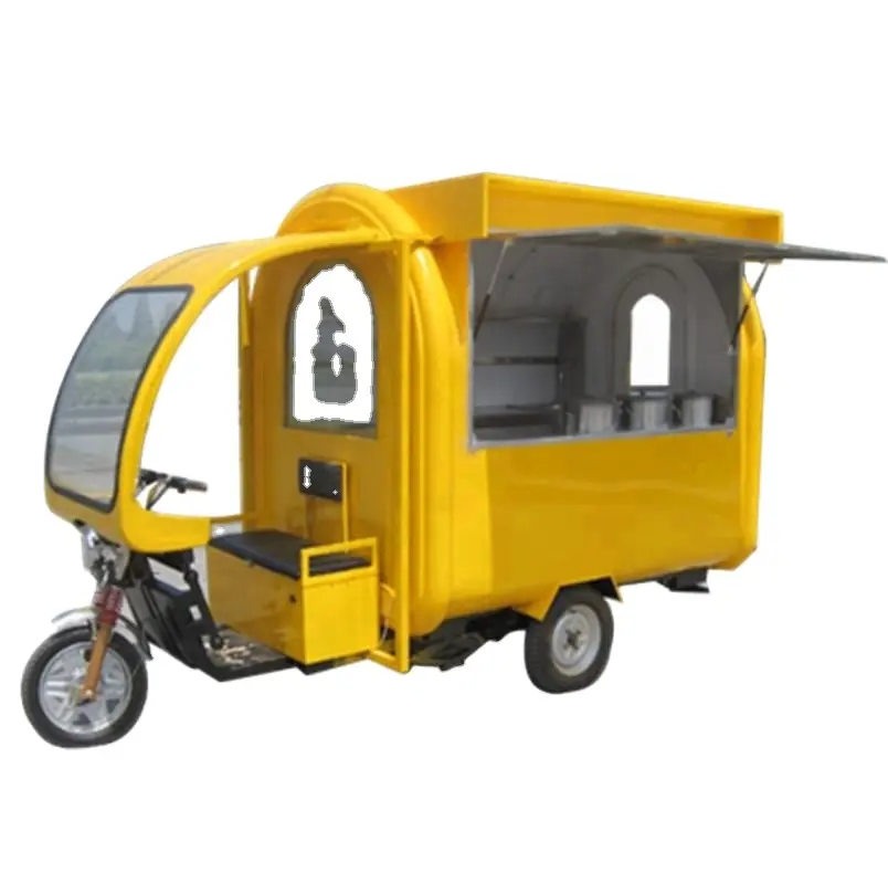 Good quality Food truck/food warmer cart with wheels/mobile food truck for sale