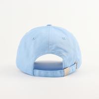 Casquette de baseball personnalisée en tissu Oxford bleu à pois, style A-frame, casquette de sport personnalisée, casquette de baseball unisexe pour l'extérieur, Gorras