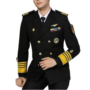 Chemise d'uniforme de <span class=keywords><strong>pilote</strong></span> de ligne pour <span class=keywords><strong>femme</strong></span> à manches longues, rayures de capitaine, costume de vol, blouse d'aviateur blanche 100 % polyester - Product Image 1