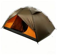Tente de camping 4 saisons pour 4 personnes avec logo personnalisé, ultralégère, imperméable, de luxe, en forme de dôme, pour randonnée, prix de gros