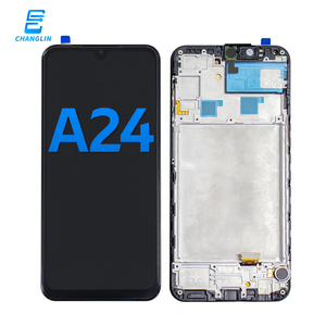 Pantallas LCD OLED para Teléfono Móvil <span class=keywords><strong>Samsung</strong></span> A24 4G A245 SM-A245F SM-A245F/DS con Marco, Pantalla Táctil y Digitalizador, en Oferta - Product Image 1