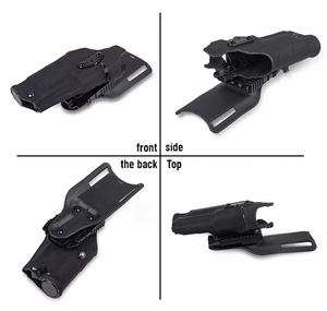 Tactische jachtholster voor GL17/GL19 met X300/X300U zaklamp Zwarte hoes 2 Tactische jachtholster hoes voor G - Product Image 4