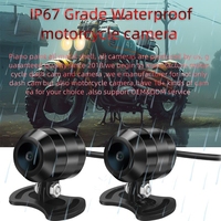 Caméra embarquée pour moto 3 pouces 1080P double objectif Wifi enregistreur vidéo caméra de moto caméra d'action sportive