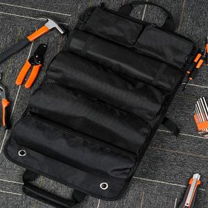 2025 Top Quality Customized <b>Tools</b> Canvas <b>Bag</b> Wrench <b>Roll</b> Organizer for Mechanics - Product Image 4