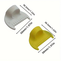 Accessoires de couture manuelle DIY pour points de couture de finition avec dispositif de poinçon en tissu, espacement de 3/4 mm, aides de couture domestiques en plastique