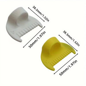 DIY Hand Sewing <b>Edge</b> Lockstitch Stencil Accessories with Fabric Thimble Device 3/4mm Spacing <b>Plastic</b> Home Sewing Aids - Product Image 4