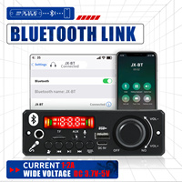 Amplificateur 6W DC 5V Carte de décodeur Bluetooth Microphone 6,5 mm Radio FM TF USB Lecteur de musique audio de voiture Haut-parleurs Contrôle du volume DIY