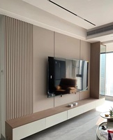 Panneaux muraux en bois massif écologiques et imperméables au design européen moderne pour la décoration intérieure des écoles, des hôtels et des bureaux, design graphique