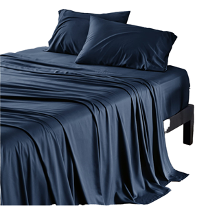 Lenzuola di bambù organico 100% di lusso all'ingrosso - Product Image 2