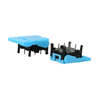 Juego de interruptor de gancho de 6 pines para teléfono, miniinterruptor de comunicación de 0,2 a 125V ca