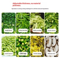 Mond.uk Coupe-légumes électrique commercial 150 kg/h, silencieux, pour oignon vert, machine professionnelle à découper les piments en anneaux pour barbecue