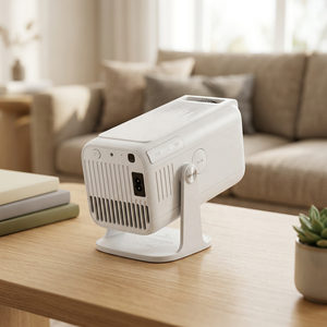 โปรเจคเตอร์พกพา AUN A001 Pro ระบบออโต้โฟกัส จอ LCD ความละเอียด 1080P ระบบแอนดรอยด์ 14 มินิโฮมเธียเตอร์ หลอดไฟ LED 500 ANSI พร้อมขาตั้ง - Product Image 4