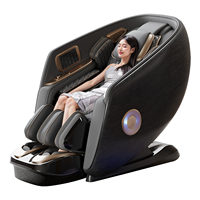 Silla de Masaje Eléctrica RENOVACARE 2026 4D de Cuerpo Completo, Gravedad Cero, Diseño Moderno, Calefacción, Lujo, Doble Núcleo, 6 Ruedas, Movimiento de Jade