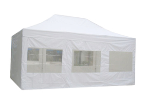 Khung Nhôm <span class=keywords><strong>4X6M</strong></span> Lều Gấp Vững Chắc Pop Up Canopy <span class=keywords><strong>Tent</strong></span> Với Cửa Sổ Sidewalls - Product Image 3