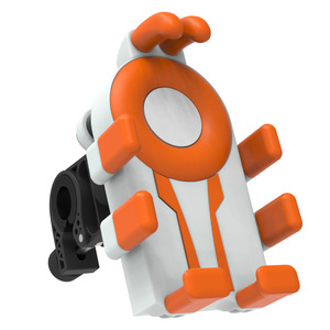 Motorcycle Phone Holder Shock Absorbing 360 Degree Rotation Anti Slip For Navigation Riding - Product Image 3