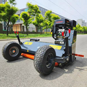 เครื่องตัดหญ้าแบบลากจูงติดรถไถนา 15 แรงม้า ใช้เครื่องยนต์เบนซิน พร้อมอุปกรณ์ตัดหญ้าแบบฟลีล ขาย - Product Image 3