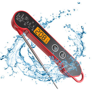 Thermomètre numérique sans fil à affichage LCD rétroéclairé promotionnel abordable pour four, barbecue, viande et aliments - Product Image 1