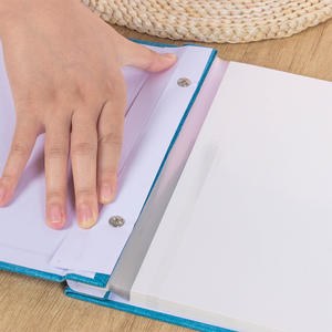 Álbum de fotos personalizado clásico, tamaño portátil, cubierta de lino, álbum de fotos de aniversario, Álbum Familiar de boda de 12 pulgadas para bebé - Product Image 4