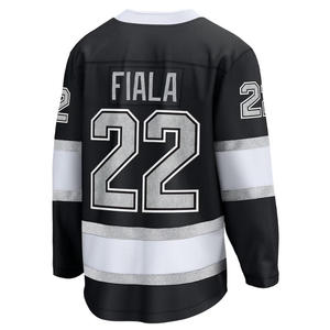 Camisetas de Hockey para Hombre, Completamente Cosidas, de los Jugadores Destacados 8 Doughty, 9 Adrian Kempe, 11 Anze Kopitar, 22 Kevin Fiala, 99 Wayne <span class=keywords><strong>Gretzky</strong></span>, Tallas S-3XL - Product Image 5