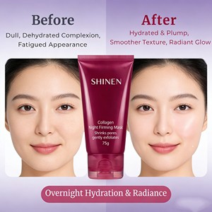 Maschera Viso Notturna Peel-<span class=keywords><strong>Off</strong></span> con Logo OEM, al Collagene Idratante Anti-Età per Pelle Luminosa - Product Image 4