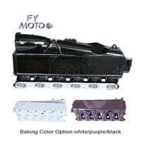 Collecteur d'admission personnalisé en aluminium CNC noir pour M340i B58 G20/G29 A90 3.0T 2020+ (Refroidisseur d'air comprimé EVO MAX CORE Gen 2 B58)