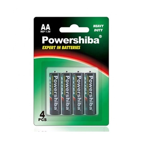 Venta al por mayor tarjetas blíster Pilas tamaño AA 1,5 <span class=keywords><strong>R6</strong></span> batería AA V No.5 baterías de carbono - Product Image 4