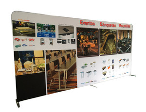 <strong>Custom</strong> <strong>Backdrop</strong> Stand <strong>Portable</strong> Exhibition Booth Stand - Product Image 3