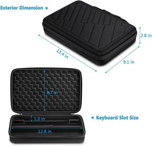 เคสสำหรับ <span class=keywords><strong>AKAI</strong></span> Professional <span class=keywords><strong>MPK</strong></span> <span class=keywords><strong>Mini</strong></span> MKII&MK3&<span class=keywords><strong>MPK</strong></span> Play |   เคสคีย์บอร์ด <span class=keywords><strong>MIDI</strong></span> แบบ USB Alesis V <span class=keywords><strong>Mini</strong></span> 25 คีย์ พร้อมช่องใส่สาย - Product Image 5