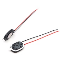 Mini altavoz ovalado para eventos, mini altavoz con cable 2014 8R 1W, 20x14MM, 8 Ohm, 1W
