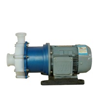 Pompe à entraînement magnétique en fluoroplastique, résistante aux acides et aux alcalis, pour le transfert de produits chimiques corrosifs (acide sulfurique, acide chlorhydrique)