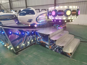 Équipement de terrain de jeu intérieur pour enfants balançoire folle rotative enfants mini voiture volante électrique à vendre manèges d'amusement électriques - Product Image 6