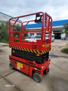 CE 6m <span class=keywords><strong>8m</strong></span> 10m 12m 14m 16m gunting Lift Crawler Off-road mengangkat <span class=keywords><strong>Platform</strong></span> - Product Image 5