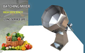 用于薯条调味的高速0-15转/分可调粉末混合机新条件 - Product Image 2