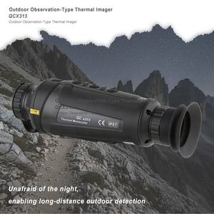 QCNV QCx313 Wärmebildkamera Monokular Infrarot-Thermografie Langstrecken-Erkennung IP67 Wasserdicht für Außensicherheit OEM/ODM - Product Image 3