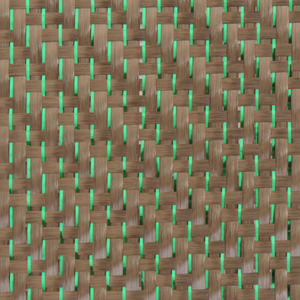 Tissu en fibre de carbone tissé avec des paillettes de bande argentées pour l'artisanat automobile et les applications industrielles - Product Image 1