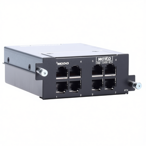 โมซ่า RM-G4000-8TX สวิตช์อีเธอร์เน็ตแบบโมดูลาร์ 8 พอร์ต 8x1000Mbps พอร์ต RJ45 IEEE 802.3 เครือข่ายองค์กรอุตสาหกรรม - Product Image 2