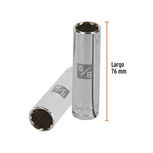 Clé à douille longue BOX 6 5/8'', 12 points, entraînement 1/2'', TRUPER - Product Image 1