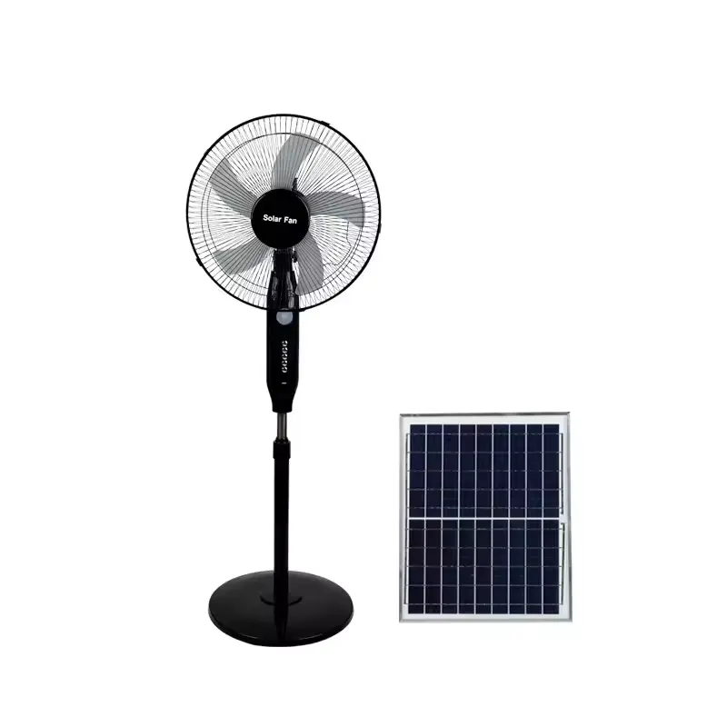 Güneş fanı elektrik kesintisi acil fan, ev açık sessiz güneş yer vantilatörü